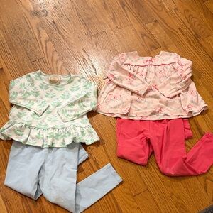 Floral and Pink Baby Outfits